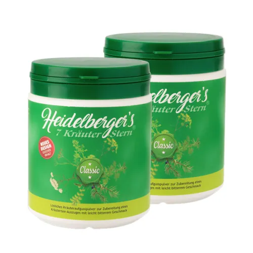 2 x Heidelbergers 7-Kräuterstern Pulver 250g