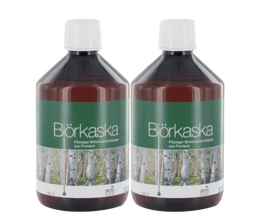 2 x Ulmiana Birkenasche-Extrakt 500ml