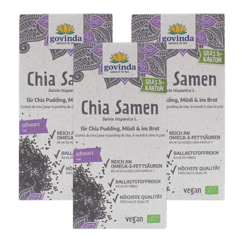 3 x Chia-Samen BIO 450g