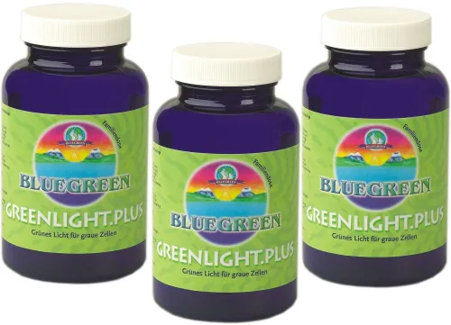3 x GreenLight.Plus 60g ca. 140 Kapseln BIO