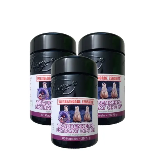 3 x OPC 65 von Robert Franz 60 Kapseln