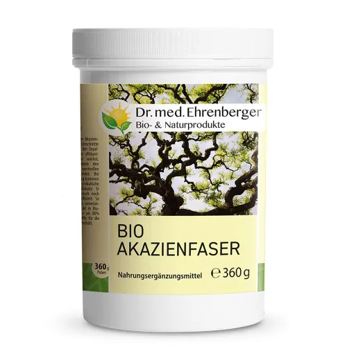 Akazienfaser Pulver BIO von Dr. Ehrenberger 360g