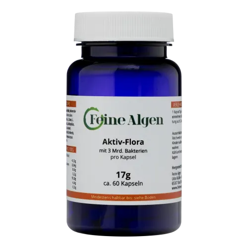 Aktiv-Flora von feine-algen 17g ca. 60 Kapseln