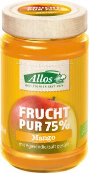 Allos Frucht Pur Aufstrich Mango 75% BIO 250g