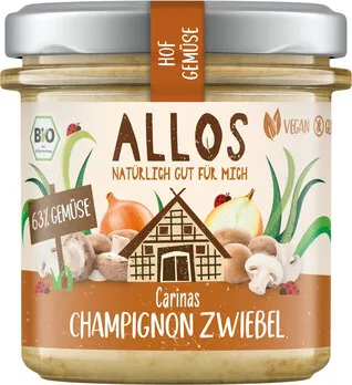 Allos Hofgemüse Carinas Champignon Zwiebel BIO vegan
