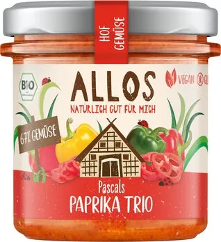 Allos Hofgemüse Pascals Paprika Trio BIO vegan