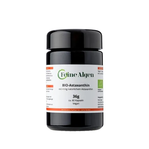 Astaxanthin BIO vegan 60 Kapseln je 4mg