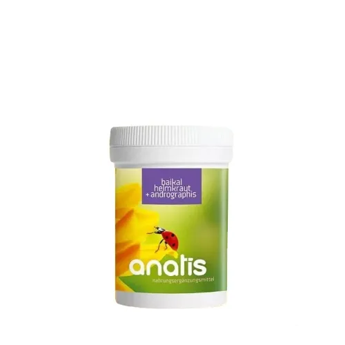 Baikal Helmkraut und Andrographis 90 vegetarische Kapseln