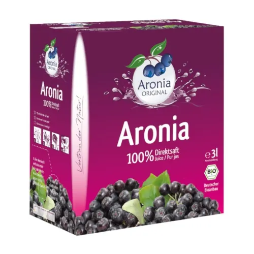 BIO-Aroniasaft - Direktsaft 3 Liter Box