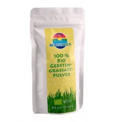 BIO Gerstengrassaftpulver von Bluegreen 100g Rohkostqualität