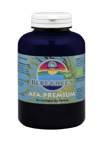 Bluegreen AFA-Algen Premium Wildsammlung 250g/ca. 999 Presslinge BIO