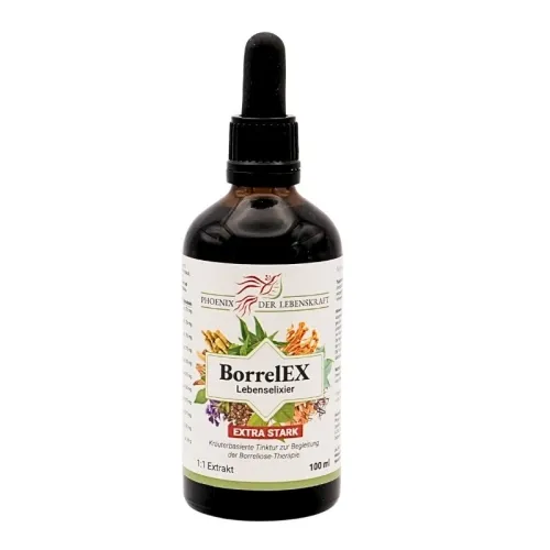 BorrelEx Lebenselixier 10 Kräuter Tinktur 100ml Pipettenflasche