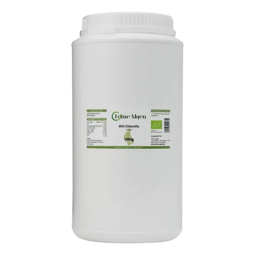 Chlorella Algen BIO 1000g Pulver feine-algen