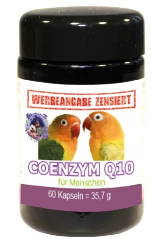 Coenzym Q10 von Robert Franz 60 Kapseln mit 100mg