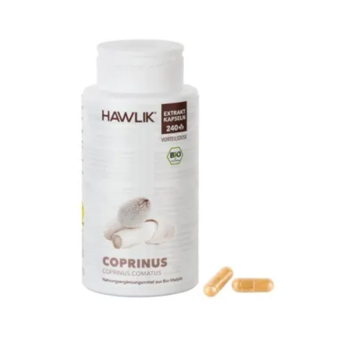 Coprinus Extrakt 240 Kapseln Hawlik BIO
