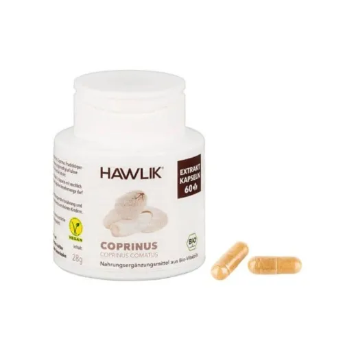 Coprinus Extrakt 60 Kapseln Hawlik BIO