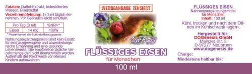 Flüssiges Eisen von Robert Franz 100ml