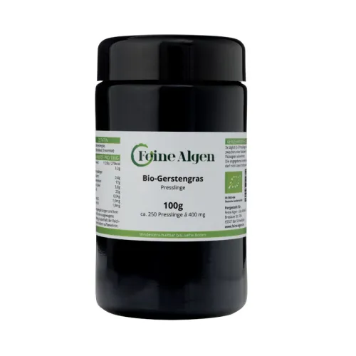 Gerstengras Presslinge BIO feine-algen 250 Stück