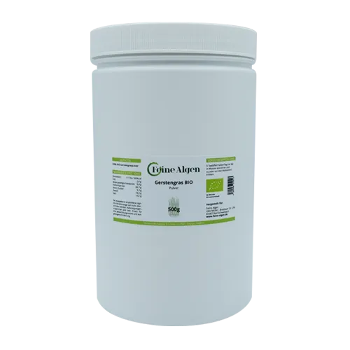 Gerstengras Pulver BIO feine-algen 500g