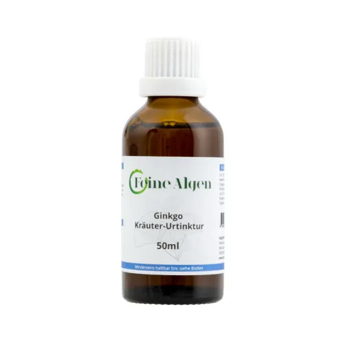 Ginkgo Kräutertinktur 50ml Glasflasche
