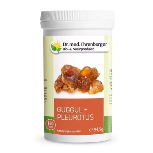 Guggul+Pleurotus 180 vegane Kapseln