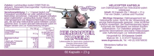 Helicopter-Kapseln von Robert Franz 60 Stk.