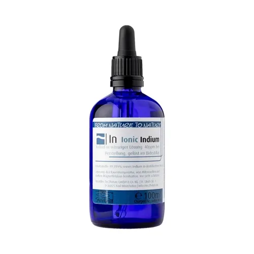 Ionic Indium flüssig Kolloid 40ppm 100ml