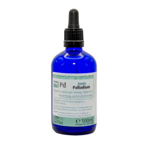 Ionic Palladium flüssig Kolloid 50ppm 100ml