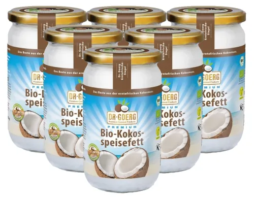 Kokosfett/Kokosöl neutral Dr. Goerg BIO 6 x 1000ml
