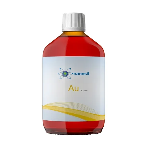 Kolloidales Gold 500ml mit 30ppm von Nanosit