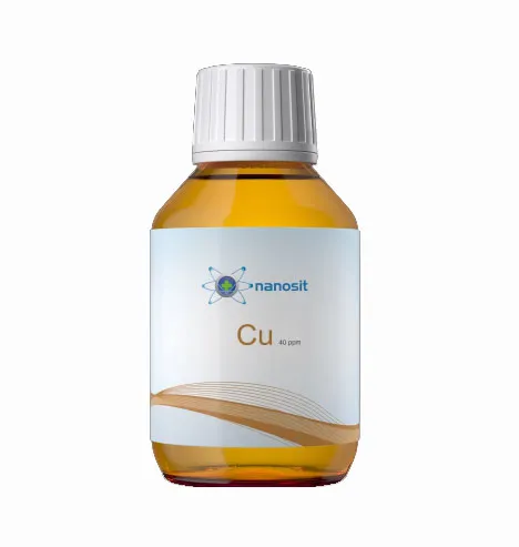 Kolloidales Kupfer 100ml mit 40ppm von Nanosit