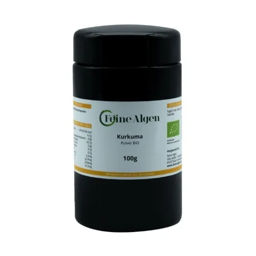 Kurkuma Pulver BIO 100g von feine-algen