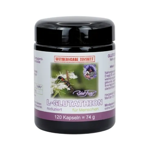 L-Glutathion (reduziert) von Robert Franz 120 vegane Kapseln