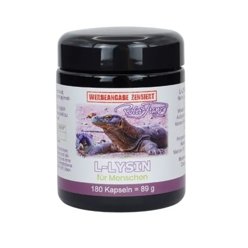 L-Lysin 180 vegetarische Kapseln von Robert Franz