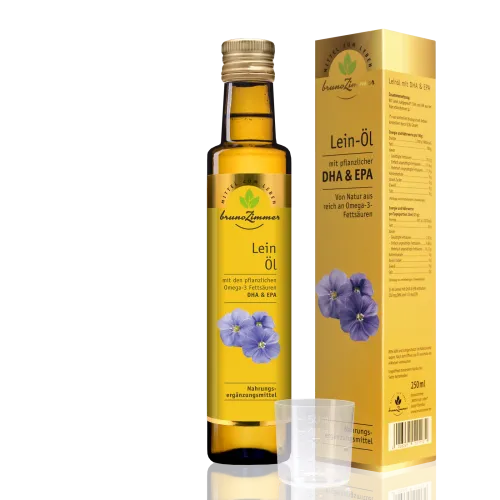 Leinöl mit 54% Linolensäure mit DHA und EPA 250ml