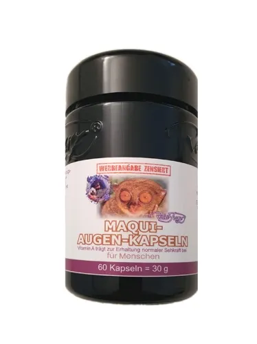 Maqui-Augen-Kapseln für Menschen von Robert Franz 60 Kapseln