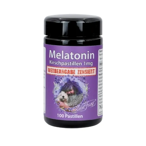 Melatonin Kirschpastillen 1mg von Robert Franz