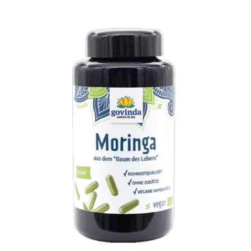 Moringa Kapseln 200 Stk. BIO vegan
