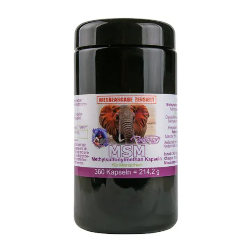 MSM von Robert Franz 360 Kapseln