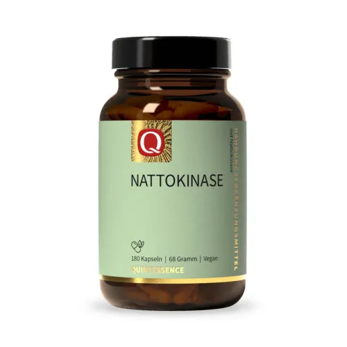 Nattokinase 180 vegane Kapseln 100mg Quintessence
