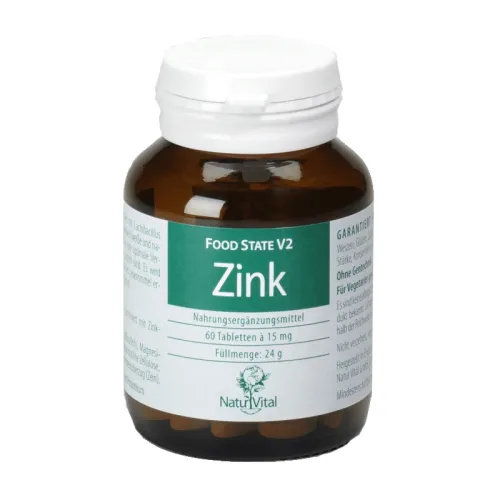 Natur Vital Zink 60 Tabletten