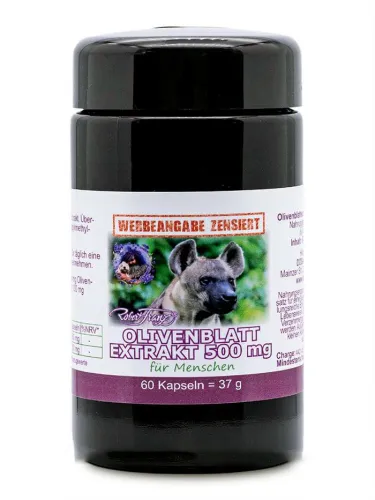 Olivenblattextrakt 500mg von Robert Franz 60 Kapseln