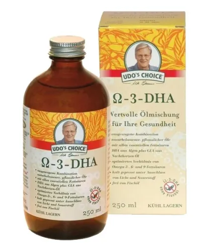 Omega-3-DHA Öl 250ml Dr. Erasmus