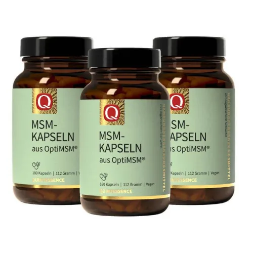 Opti-MSM Schwefelkapseln 3 x 180 Stk. Quintessence