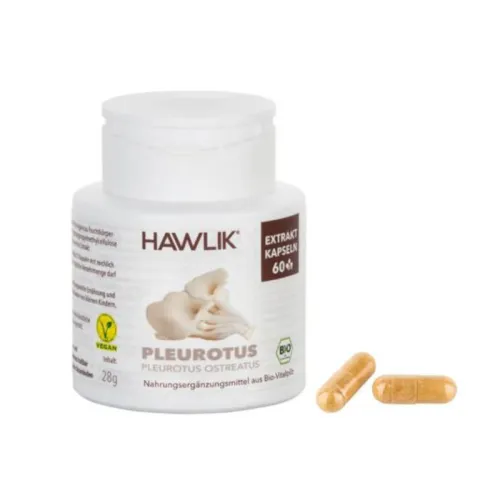 Pleurotus Extrakt 60 Kapseln Hawlik BIO