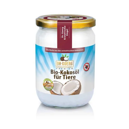 Premium Bio-Kokosöl für Tiere 500ml
