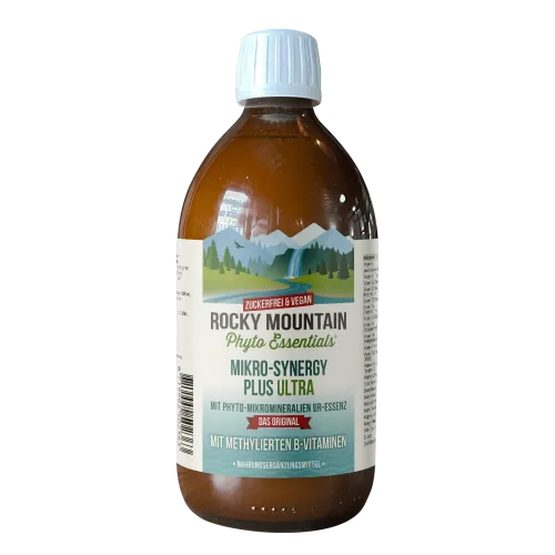 Rocky Mountain Mikro-Synergy Plus Ultra 500ml Glasflasche