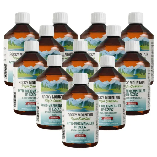 Rocky Mountain Phyto-Mikromineralien Ur-Essenz 12 x 500ml - das Original