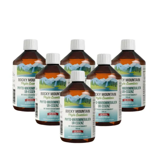 Rocky Mountain Phyto-Mikromineralien Ur-Essenz 6 x 500ml - das Original