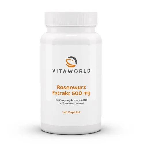 Rosenwurz Extrakt 500 mg 120 Kapseln von vitaworld